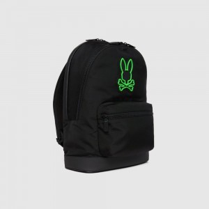 Bags And Wallets Psycho Bunny Dome Backpack Hombre Negros | VB8096472