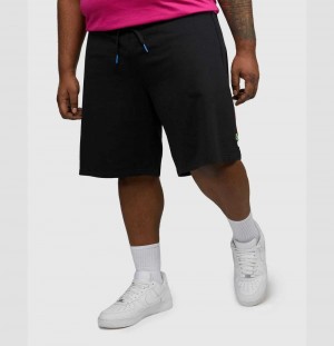 Big & Tall Psycho Bunny Leo Bunny Shorts Hombre Negros | NK3140285
