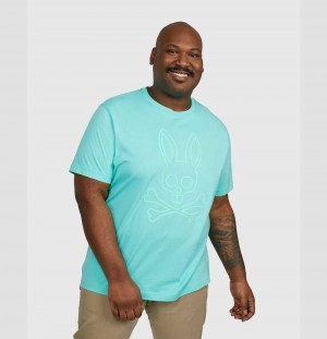 Big & Tall Psycho Bunny Owen Tee Hombre 446 Miami Pool | HM6391450