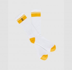 Calcetines Psycho Bunny Classic Hombre 815 Saffron | SF4097123