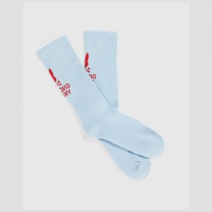 Calcetines Psycho Bunny Lloyds Sport Sock Hombre Azules | KM0312579