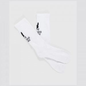 Calcetines Psycho Bunny Lloyds Sport Sock Hombre Blancos | UY3084152