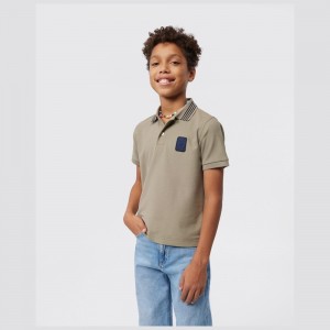 Camisa Polo Psycho Bunny Lloyds Fashion Polo Niños 357 Wet Sand | DA4753092