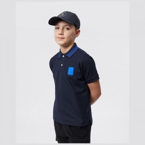 Camisa Polo Psycho Bunny Lloyds Fashion Polo Niños Azul Marino | XB2147568