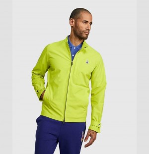 Chamarras Psycho Bunny Bowlin Mesh Lined Zip Jacket Hombre 320 Lime | WP5039618