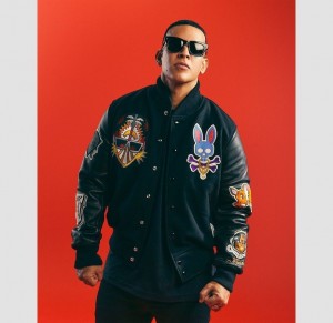 Chamarras Psycho Bunny Golden Bear For Psycho Bunny Cotl Varsity Jacket Hombre Negros | MK6385412