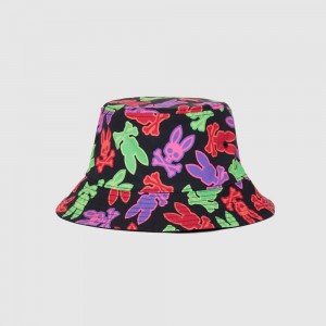 Hats And Caps Psycho Bunny Arvin Bucket Hat Niños Negros | DI3840596