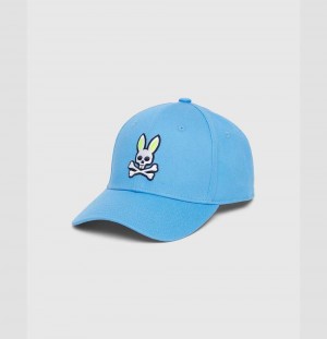 Hats And Caps Psycho Bunny Baseball Cap Hombre 492 Cornflower | HE6913582