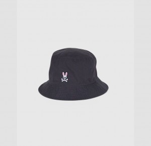 Hats And Caps Psycho Bunny Bucket Hat Hombre Azul Marino | OK4106389