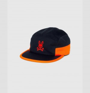 Hats And Caps Psycho Bunny Doyers 5 Panel Sport Hat Hombre 402 North Sea | FV1246395