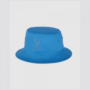 Hats And Caps Psycho Bunny Edge Bucket Hat Hombre Azules | RH6402918
