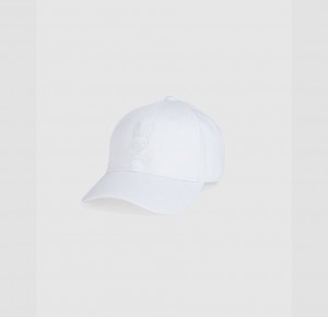 Hats And Caps Psycho Bunny Owen Baseball Cap Hombre Blancos | ND2178465