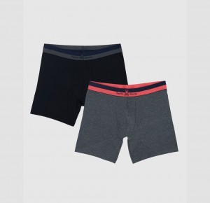 Lounge & Underwear Psycho Bunny 2-pack Knit Boxer Briefs Hombre 981 | UN3251478