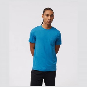 Lounge & Underwear Psycho Bunny Lounge Pocket Tee Hombre Azules | KO5874269