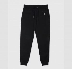 Pantalon Psycho Bunny Bromfield Sweat Pants Hombre Negros | VR1204785