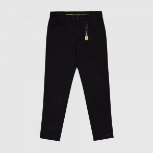 Pantalon Psycho Bunny Collins 5 Pocket Pant Hombre Negros | VP9731268