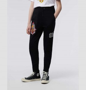Pantalon Psycho Bunny Cotl Sweat Pants Niños Negros | UG7165493