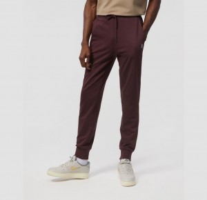 Pantalon Psycho Bunny French Terry Knit Joggers Hombre 514 Vintage Plum | PQ8632490