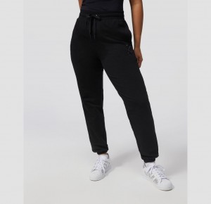 Pantalon Psycho Bunny Hayden Gloss Bunny Sweatpants Mujer Negros | IF8902136
