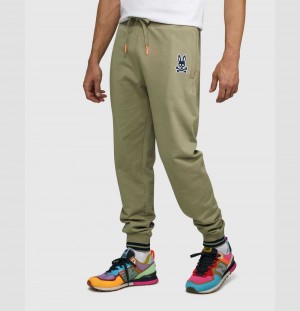 Pantalon Psycho Bunny Liam Jogger Hombre 357 Wet Sand | KU0852917