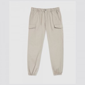 Pantalon Psycho Bunny Maverick Cargo Jogger Hombre 357 Wet Sand | PZ6859401
