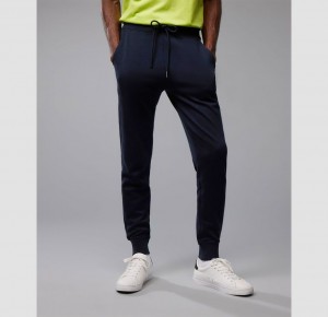 Pantalon Psycho Bunny Outline Sweatpants Hombre Azul Marino | QB9087456