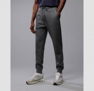 Pantalon Psycho Bunny Outline Sweatpants Hombre 498 Heather Storm | FK8203541
