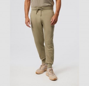 Pantalon Psycho Bunny Royce Flocking Sweatpants Hombre 357 Wet Sand | YM8576942