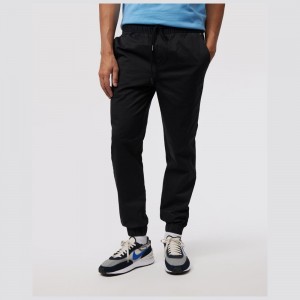 Pantalon Psycho Bunny Toledo Cotton Twill Jogger Hombre Negros | YP9284760