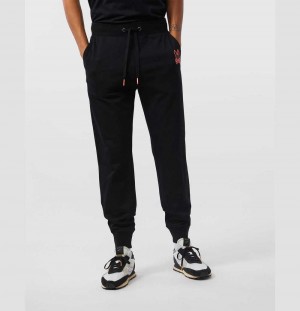 Pantalon Psycho Bunny Waverly Sweat Pants Hombre Negros | VC0283156