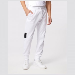Pantalon Psycho Bunny Wilkes Sweat Pants Hombre Blancos | EG3679205
