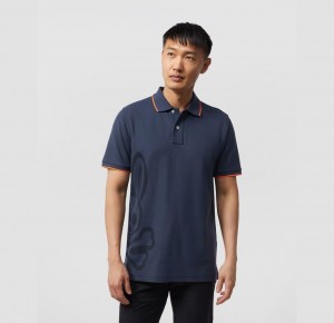 Polos Psycho Bunny Chatham Side Bunny Polo Hombre 402 North Sea | QS4109286