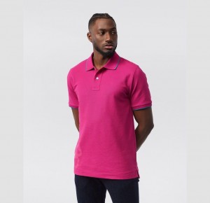Polos Psycho Bunny Chatham Side Bunny Polo Hombre 653 Wild Berry | MI3158906