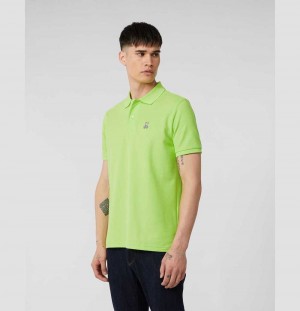 Polos Psycho Bunny Classic Polo Hombre 339 Lime Glow | BX0734859