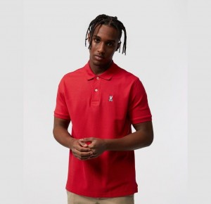 Polos Psycho Bunny Classic Polo Hombre Rojos | BR7432810