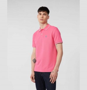 Polos Psycho Bunny Eakins Polo Hombre Rosas | KX7046123