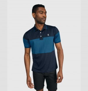 Polos Psycho Bunny Grayson Sport Polo Hombre Azul Marino | IM1859276
