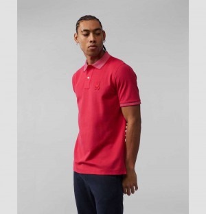 Polos Psycho Bunny Hindes Polo Hombre 659 Bright Fuschia | YE1695703
