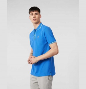 Polos Psycho Bunny Jessop Polo Hombre Azul Rey | VB6378549