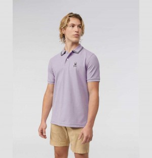 Polos Psycho Bunny Larkin Polo Hombre 552 California Lilac | TG3487061
