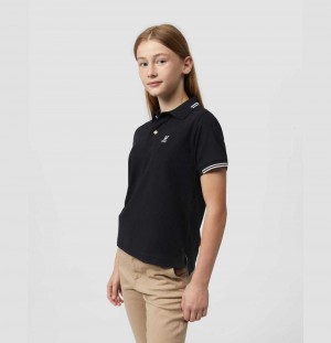 Polos Psycho Bunny Madison Polo Niños Negros | WD8062349