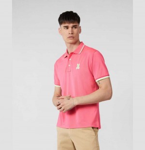 Polos Psycho Bunny Mallet Sports Polo Hombre Rosas | NO1734685