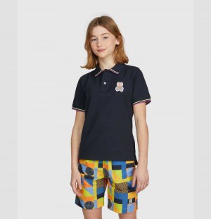 Polos Psycho Bunny Noah Polo Niños Azul Marino | SP6157084