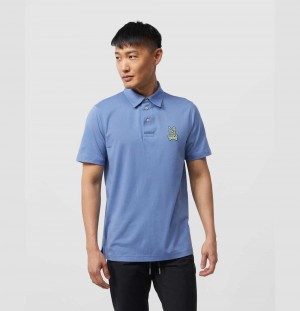 Polos Psycho Bunny Waverly Jersey Bunny Logo Polo Hombre 424 Bal Harbour | XP4768021