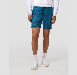 Ropa de Baño Psycho Bunny Culver Swim Shorts Hombre Azul Marino | TO2641857
