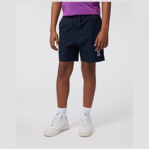 Ropa de Baño Psycho Bunny Woad Hydrochromic Swim Trunk Niños Azul Marino | VL8706543