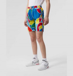 Short Psycho Bunny Darwin Swim Shorts Niños Azules | LG2956074