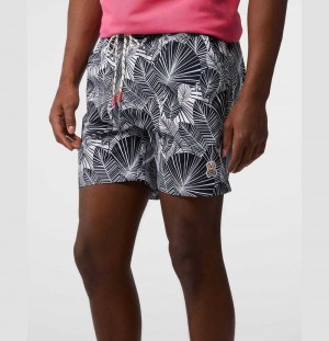 Short Psycho Bunny Exton Swim Shorts Hombre Blancos | NP5912706