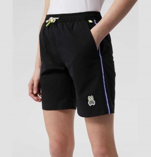 Short Psycho Bunny Hydrochromic Ratcliff Swim Shorts Niños Negros | BY9124806