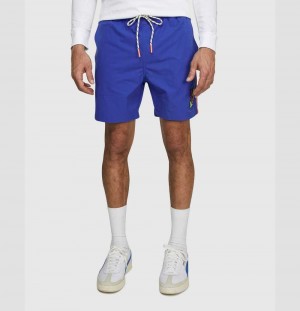 Short Psycho Bunny Leo Hydrochromic Swim Trunks Hombre 407 Sapphire | FY7295130